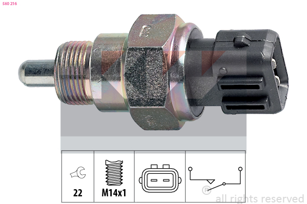 KW Tolatólampa kapcsoló 560216_KW